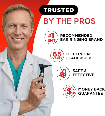 LIPO Ear Ringing Relief Supplement - Relief for Ringing Ears - Calcium for Daily Ear Health Support - 150 Caplets
